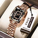POEDAGAR Luxury Watch For Woman Waterproof Calendar High Quality Ladies Watch Stainless Steel Quartz Women's Watches Elegant+Box - M & M Global