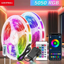 GREATWALL WIFI 100 foot LED strip, 50550RGB strip music synchronous color change, room, home, party decoration APP controller