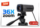 WGWK 4K CMOS POE Digital Live Stream Camera 3/4/5/8MP HD Security Protection Webcam Industrial 2.1/5-100mm Manual Varifocal Lens - M & M Global