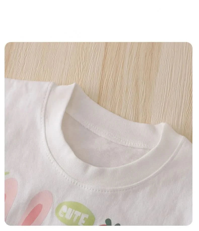 Cartoon Baby Boys and Girls Animals Clothing Sets Summer Short Sleeve Cotton Tops +Shorts PCS Casual - M & M Global