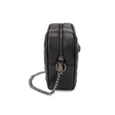 2024 Women's Heart-Shaped Herringbone Crossbody Bag with Eagle and Bird Head Shoulder Bag Chain Purse - M & M Global