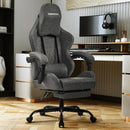 Gaming Chair with Footrest, Reclining Video Game Chairs for Adults with Lumbar Support, Linkage Armrests, Ergonomic Computer