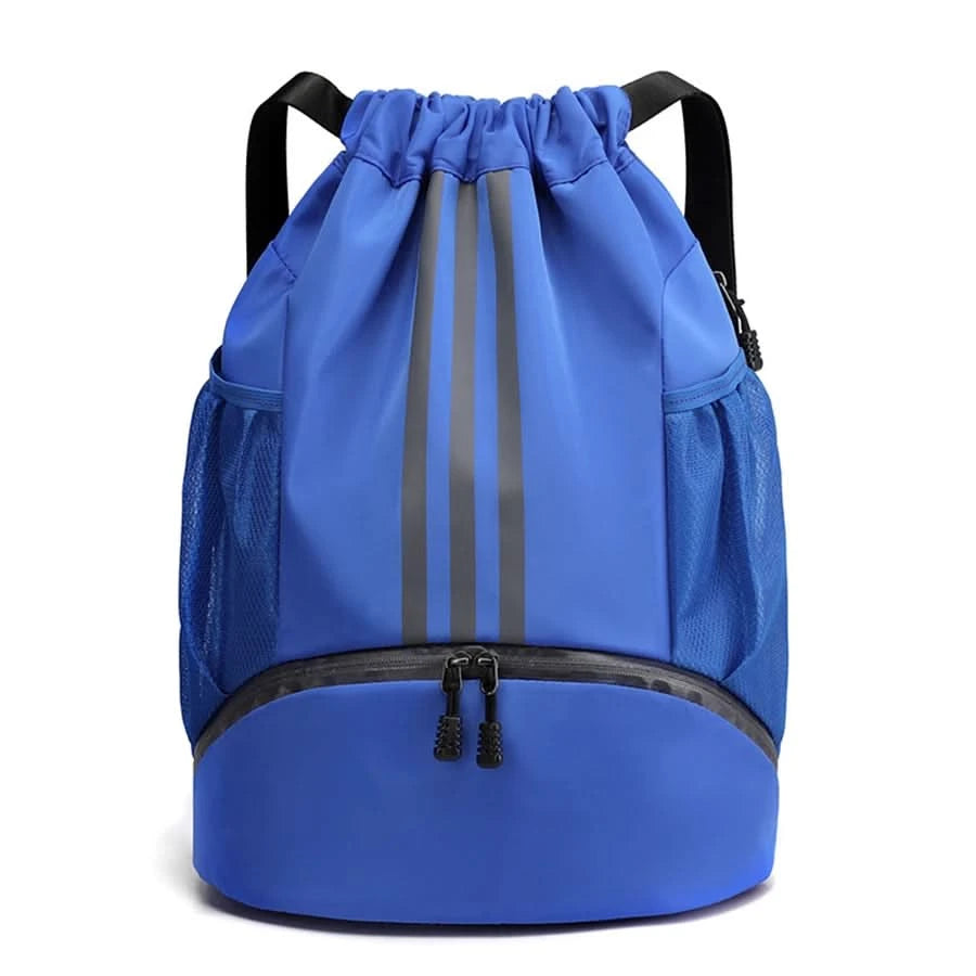 Gym Bag Fitness Backpack Women Men Basketball Backpack Outdoor Soccer Football Storage Bags Training Drawstring Sports Knapsack - M & M Global