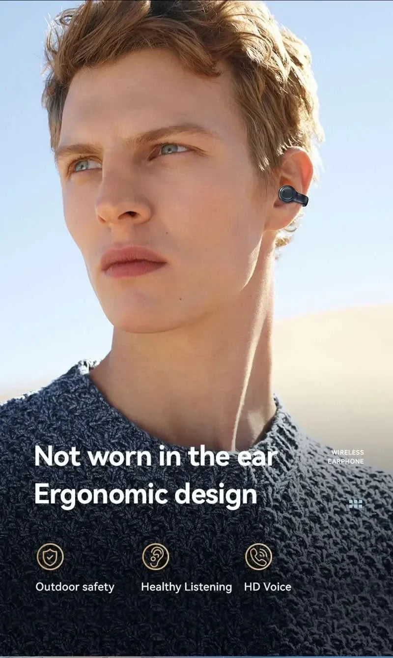 Sony Wireless Earbuds Bluetooth Headset Charging Noise Reduction Earphones Bone Conduction Headphones Cable Sport With Mic free