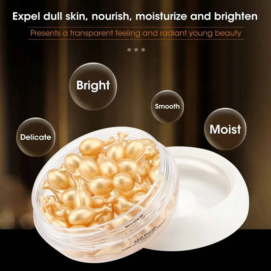 30/150Pcs Hyaluronic Acid Capsules Serum Hydrating Repair Moisturizing Essence Liquid Facial Deeply Nourishes Firming Skin Care - M & M Global