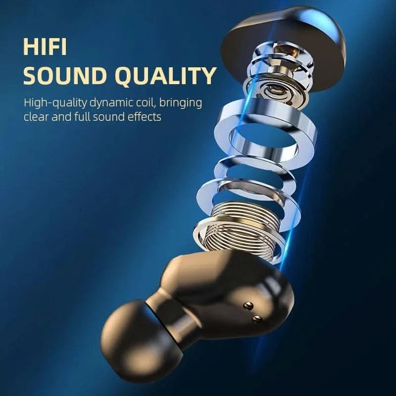 E7S TWS Wireless Headphones Bluetooth Earphones HIFI Lossless Sound Headsets Sport Waterproof Earbuds For All Smartphones - M & M Global