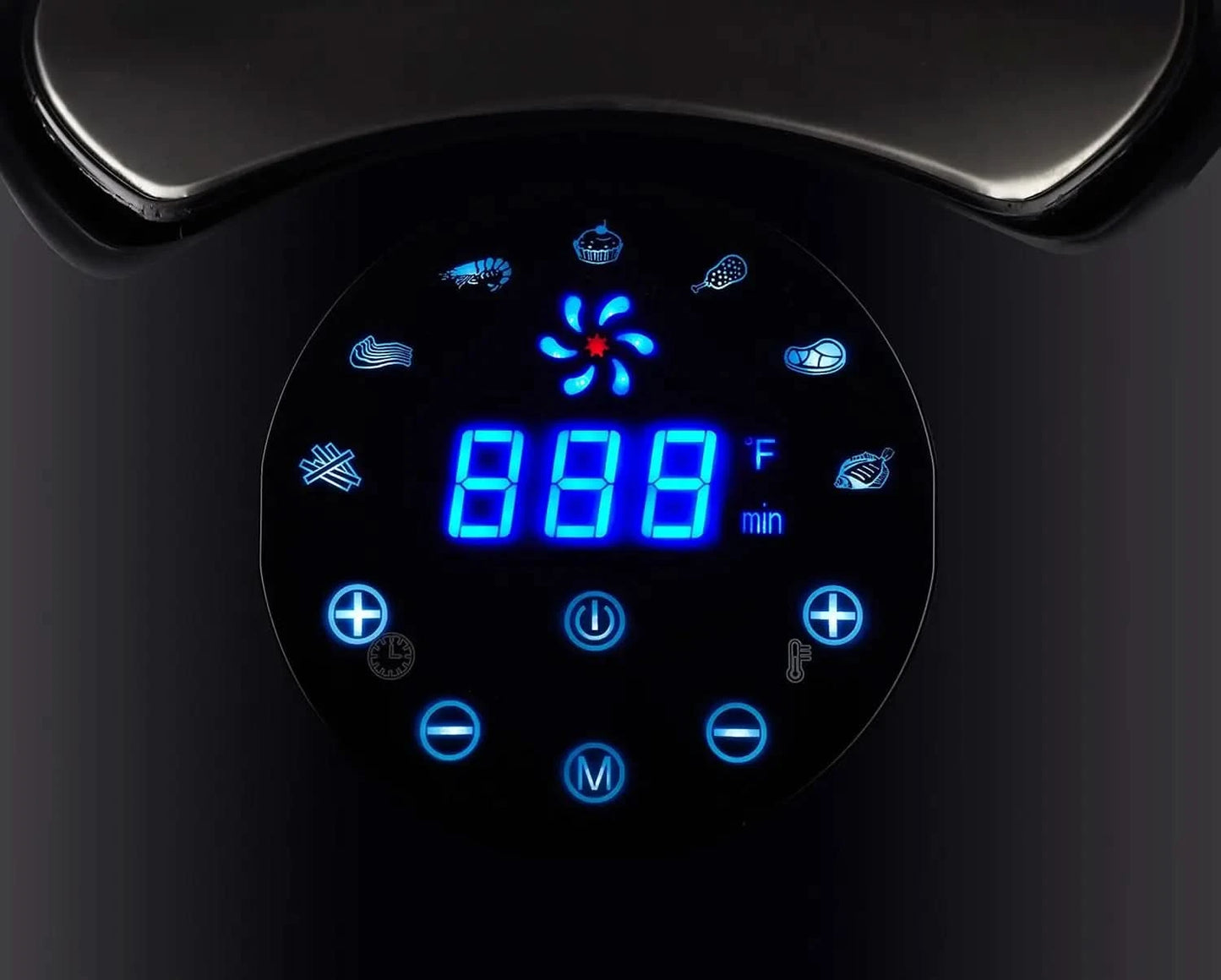Ming's Mark GW22621 Electric Air Fryer, 3.7 QT, Black - M & M Global