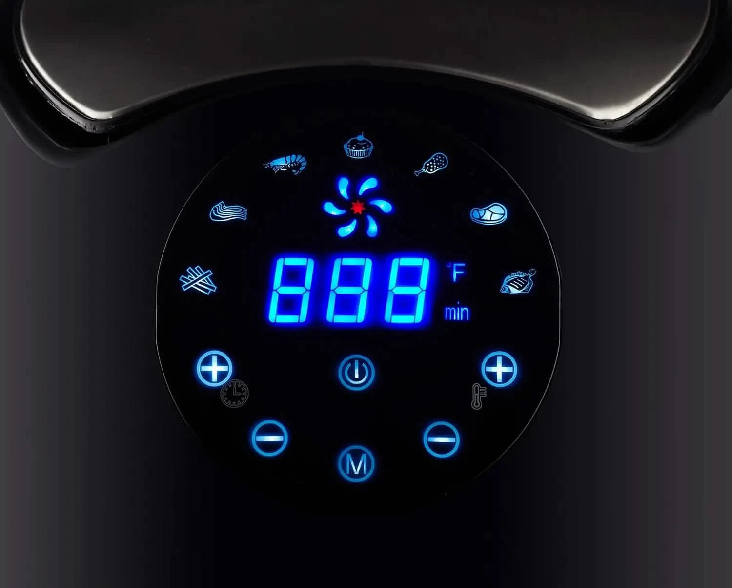 Ming's Mark GW22621 Electric Air Fryer, 3.7 QT, Black - M & M Global