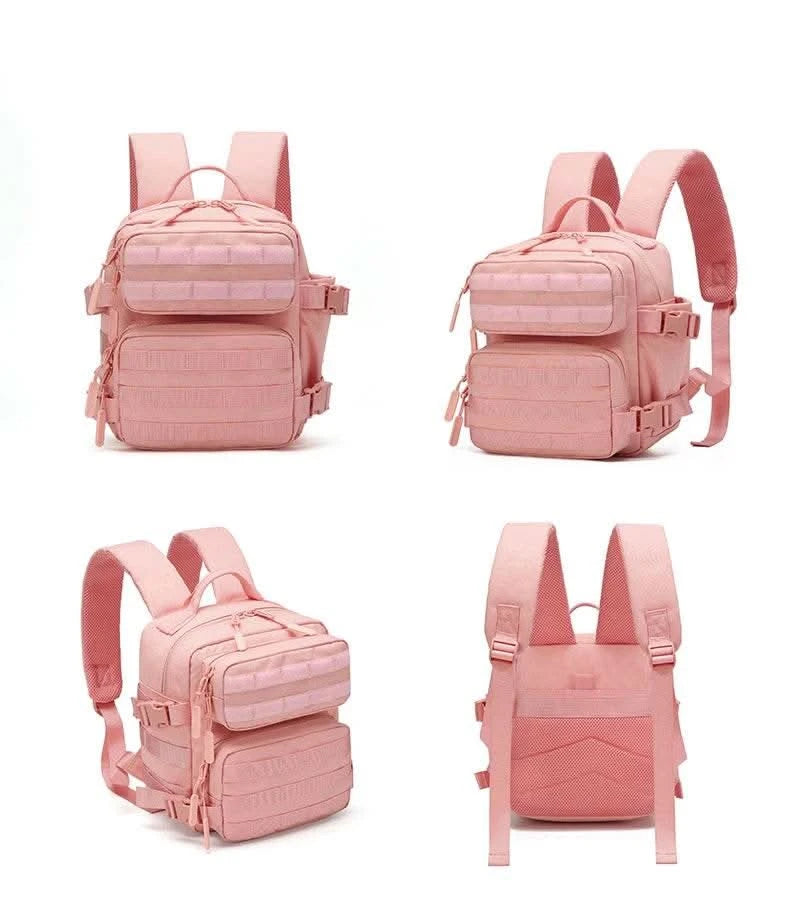9L Mini Tactical Backpack for Women Travel Hiking Gym Bag Waterproof Sport Fitness Rucksack with Bottle Holder - M & M Global