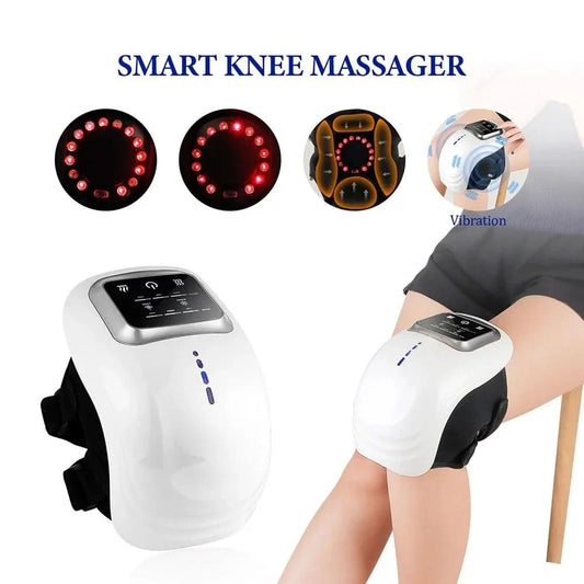 foreverlily Smart Knee Massager Vibration Air Pressure Knee Massage Machine Electric Elbow Shoulder Knee masajeador - M & M Global