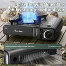 Cassette Stove Household Outdoor Portable Stove Grill 2900W High Fire Gas Stove Suitable for Outdoor Camping Kitchen Barbecue - M & M Global
