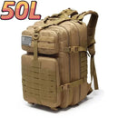 30L/50L 1000D Nylon Waterproof Trekking Fishing Hunting Bag Backpack Outdoor Rucksacks Tactical Sports Camping Hiking - M & M Global