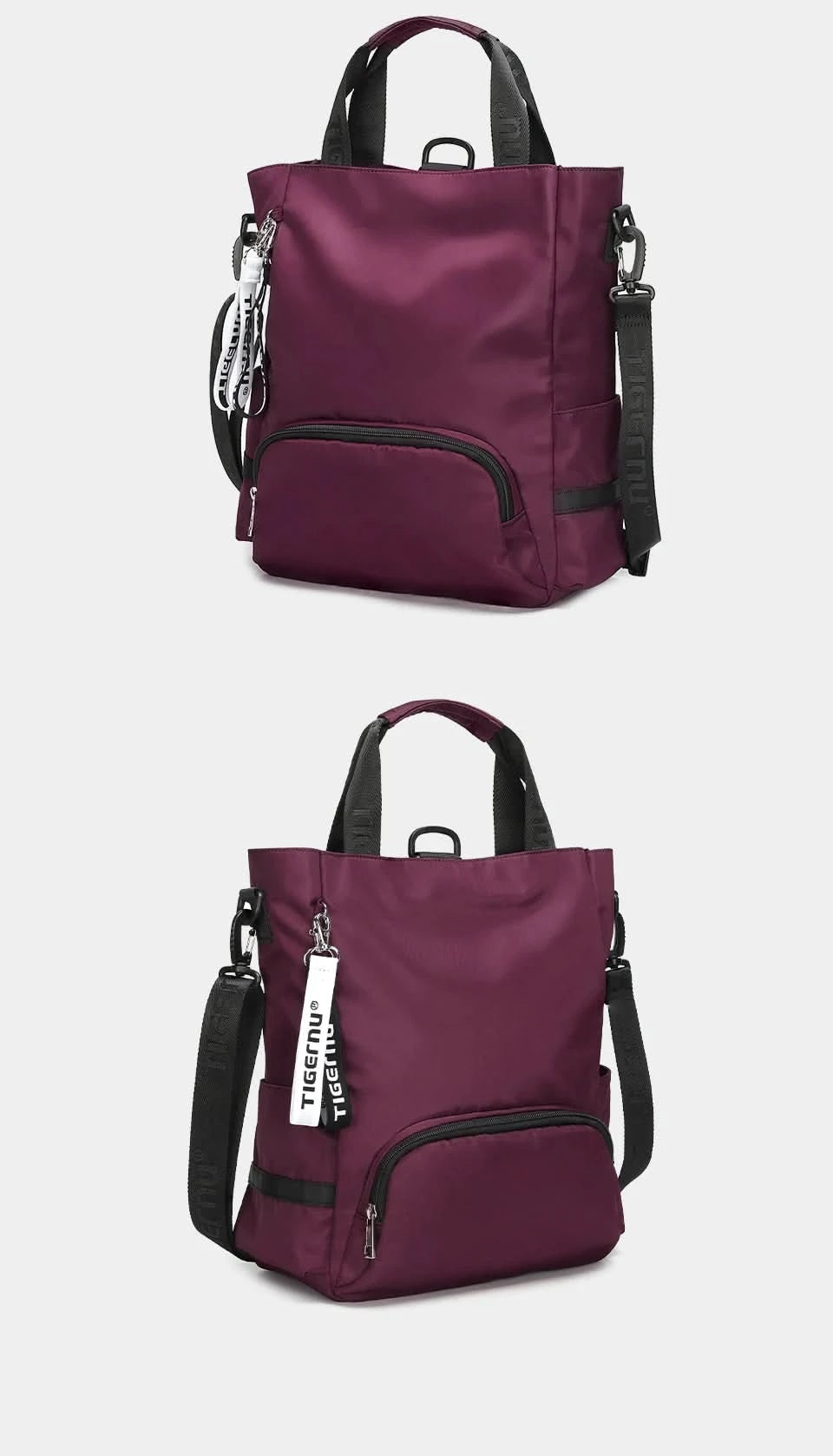 Tigernu Fashion 3 In1 Women Backpack Bag Leisure Tote Bag Shoulder Bag Light Weight College High School Bag Girls Handbag Female - M & M Global