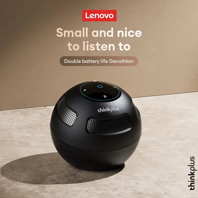 Ship From US Lenovo Bluetooth Speaker Portable Outdoor Long Endurance Home Music Player HiFi Stereo Surround Sound Box TS5