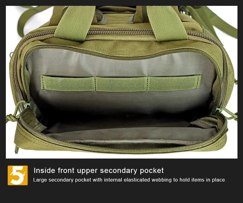 Tactical Outdoor Medical Backpack Large Capacity Camping Mountaineering Backpack Emergency Bag Multi-functional Storage Bag - M & M Global