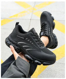 Breathable, lightweight and comfortable anti-smash and anti-puncture safety shoes