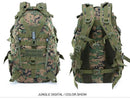 40L Tactical Backpack for Men Camping Hiking Backpacks Reflective Outdoor Travel Bags Survival Molle Climbing Rucksack Bag - M & M Global