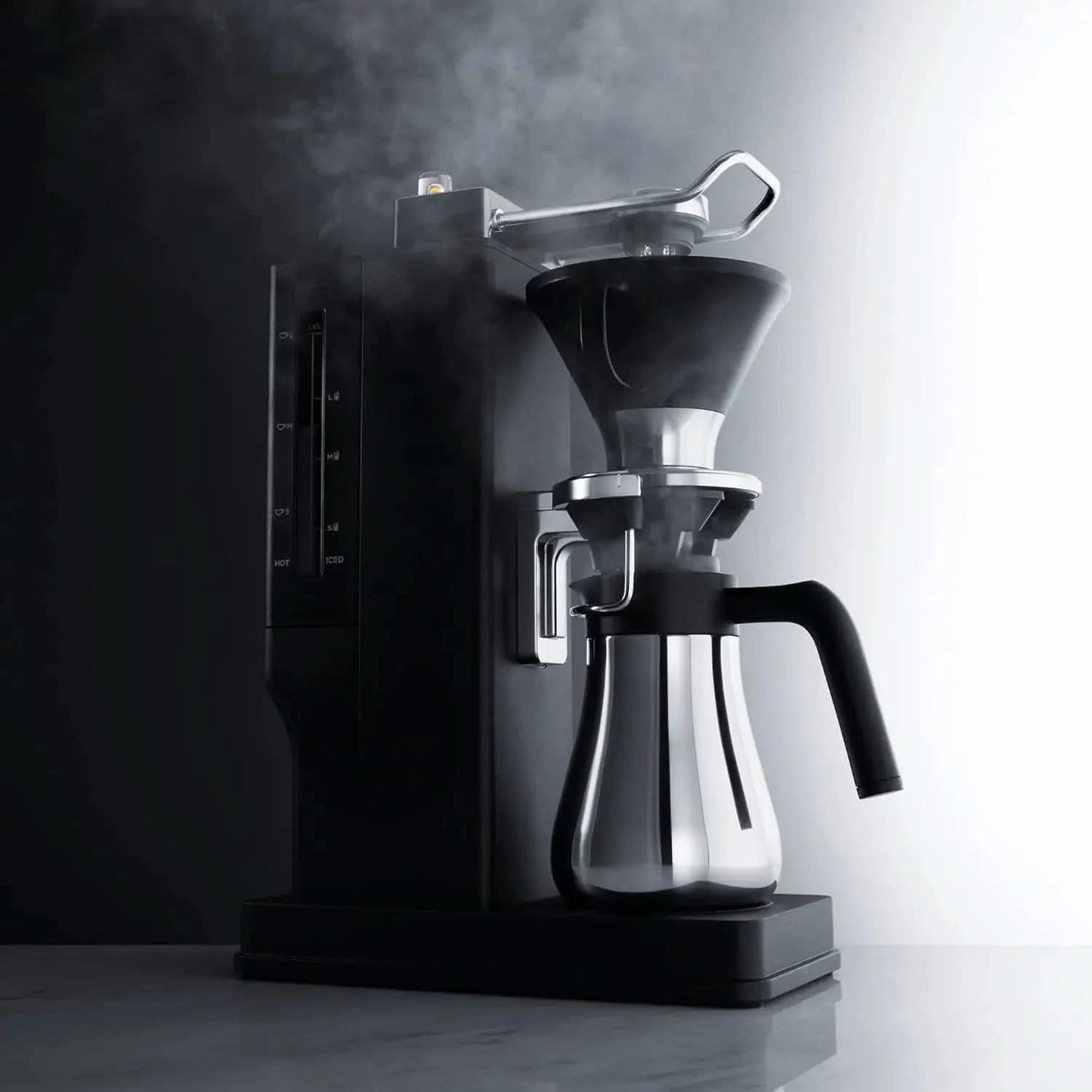 The Brew | Automatic Pour Over Coffee Maker | Clear Brewing Method | Precise Temperature Regulation | Three Brewing Modes: Regul - M & M Global