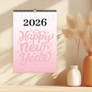 1pc/2pcs 2026 Custom Calendar - Personalized Wall Calendar Upload 6 photos Wall calendar Birthday, Christmas, New Year gift