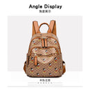 Disney Ladies Backpack Trendy Women's Tote 2025 Mickey Multifunctional Fashion Knapsack Joker Large Capacity Travel Backpack New - M & M Global
