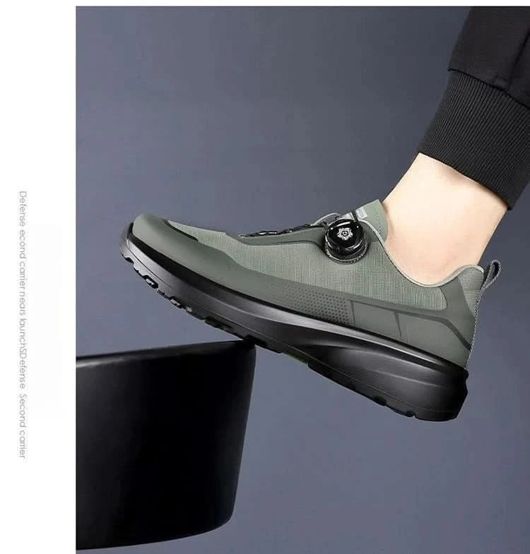 Fashion Casual Men's Shoes Designer Rotating Buckle Men Sneakers Thick-Soled Comfortable Outdoor Walking Shoes Zapatillas Hombre - M & M Global
