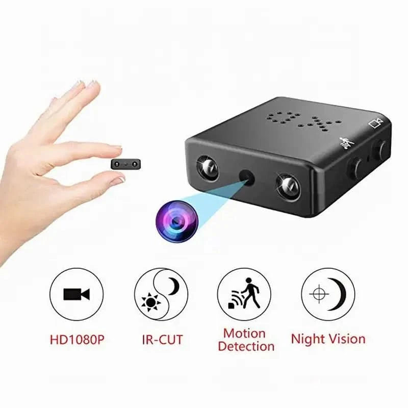 Mini Camera Full HD 1080P Surveillance Home Security Camcorder Night Vision Micro Cam Motion Detection Video Voice Recorder Meet - M & M Global