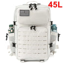 25L/45L Tactical Backpack for Men and Women Outdoor Survival Bug Out Bag Small School Rucksack Hking with Bottle Holder - M & M Global