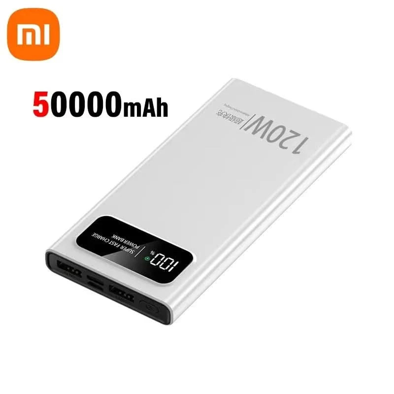 Xiaomi Fast Charging Power Bank 200000mAh Ultra Large Capacity Powerbank 120W Super Charge Portable External Battery LED Display - M & M Global