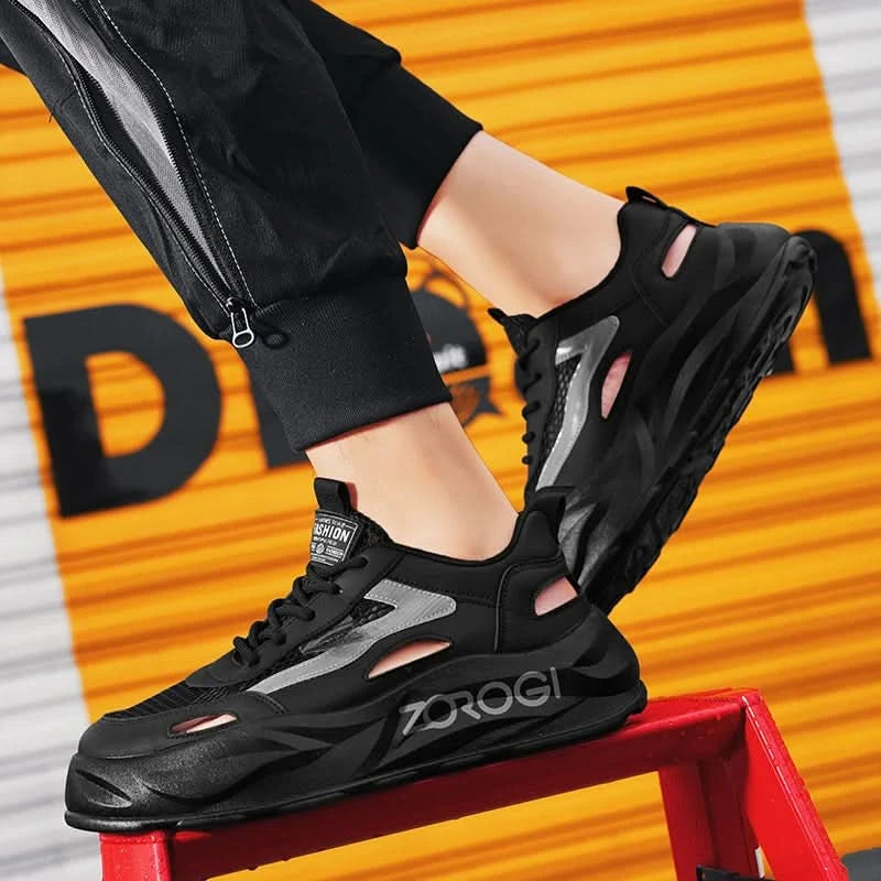 New Summer Men Shoes Breathable Outdoor Sneakers Platform Casual Sneakers Running Shoes Hollow out Sandals Zapatillas Hombre - M & M Global