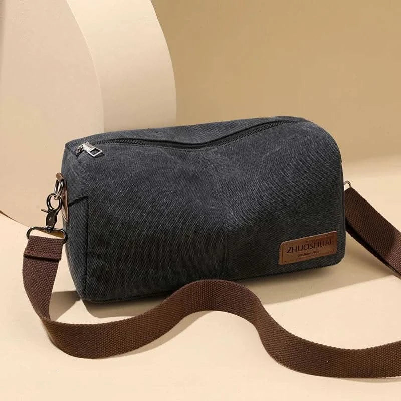 Crossbody bag, men's minimalist single-shoulder bag, women's outdoor travel commuting messenger bag, large capacity - M & M Global