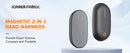 Hand Warmers Magnetic 2 Pack Rechargeable Full Warmer Body Instant Heating, 8 Hrs Long Warmer, 5,000 mAh Pocket Size Electric Wa