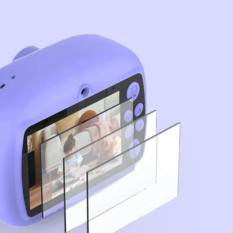 Smart Digital Dual Lens Selfie Camera Kids Toys Birthday Gift Kids Instant Print Camera Thermal Printer Video Recorder Portable - M & M Global