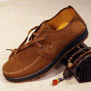 Men's Traditional Style Slip-On Loafers - Breathable and Durable Rubber Soles - Plaid and Wear-Resistant, Suitable for Business, Leisure and Outdoor Use - M & M Global