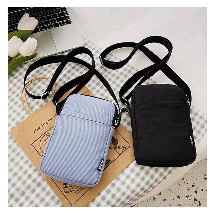 New Fashion Mobile Phone Bag Women's Messenger Bag All-match Mini Small Crossbody Bag Hanging Neck Coin Purse Vertical Handbag - M & M Global