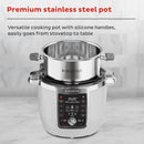 PRO Max Wi-Fi Smart 10-in-1 Pressure Cooker, Steamer, Saute, Warmer, Rice Cooker, Yogurt Maker, Sous Vide, Baker, NutriBoost - I - M & M Global