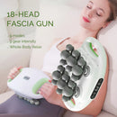 42 Heads Fascia Gun High-Frequency Vibration Deep Body Massage Device Back Waist Thigh Massager Neck Shoulder Muscle masajeador
