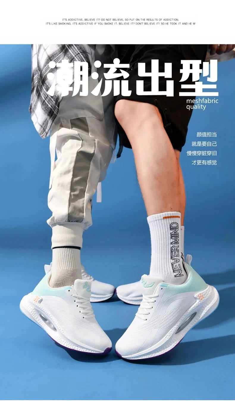 High Quality Casual Walking Sneakers Men Street Platform Sport Basketball Running Shoes Men's Sneakers Comfortable Women Sneaker - M & M Global