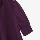 ZANZEA Fashion V-neck Pleated Dresses Women Solid Puff Short Sleeve Midi Dress 2024 Summer Elegant Street Loose Dress Oversized