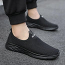 YRZL Mesh Loafers Men Casual Shoes Summer Lightweight Outdoor Male Walking Shoes Anti-slip Comfortable Slip on Loafers for Men - M & M Global