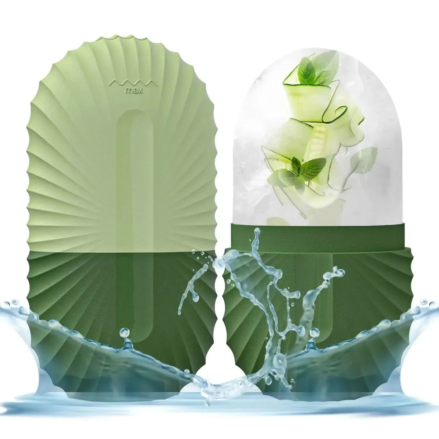 Ice Facial Roller Skin Care Beauty Lifting Contouring Tools Ice Cube Trays Ice Globe Balls Face Massager Skin Care Tool - M & M Global