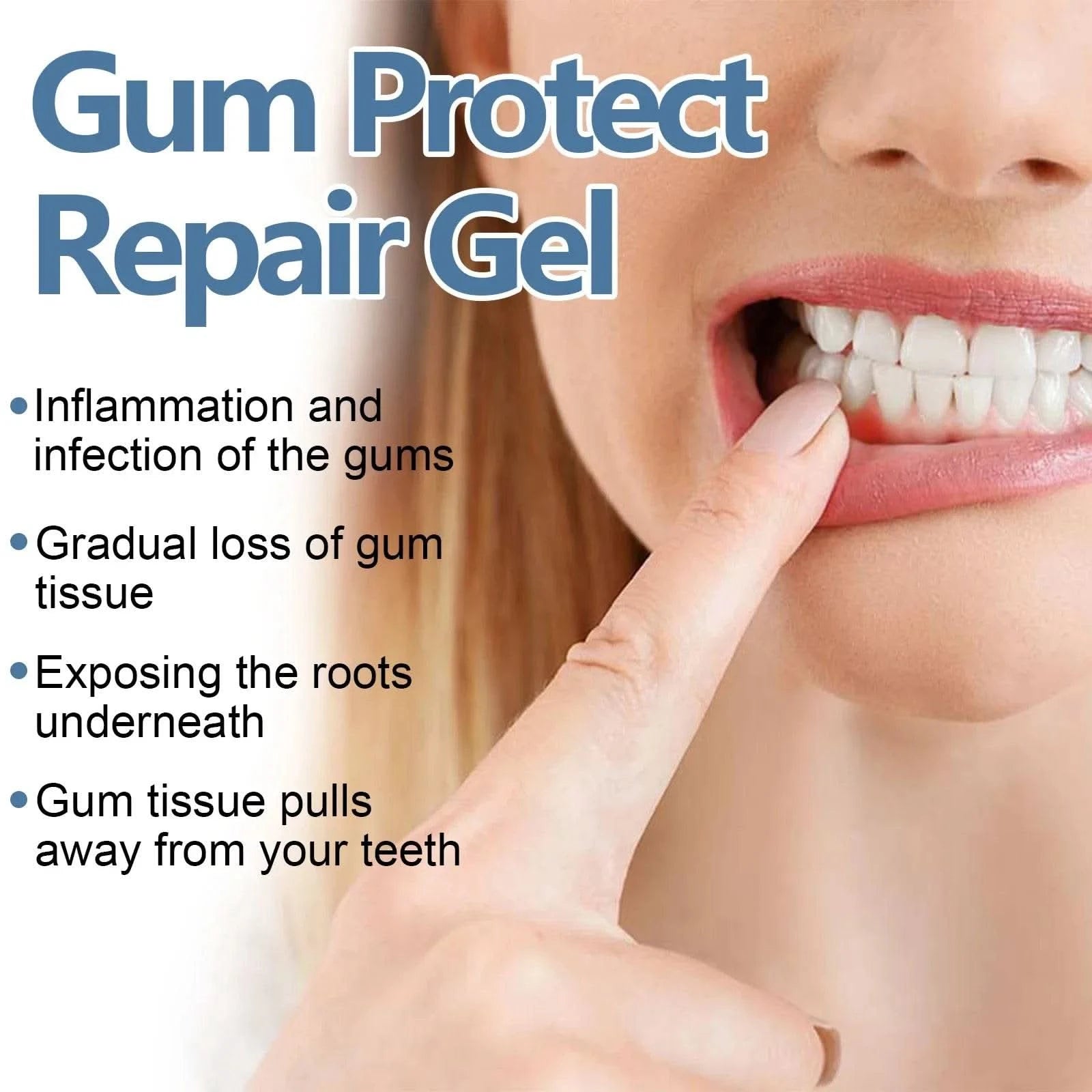 5-Pack Dental Repair Gel Relieves Inflamed Gums and Reduces Bad Breath Deep Clean Tooth Dirt Care Gums Fresh Breath Care Gel - M & M Global