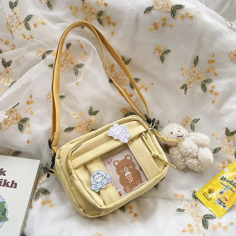 New Kawaii Bag Girls New JK Transparent Bag Small Crossbody Bag For Women Purses and Handbags Shoulder Bag Itabag Bolso - M & M Global