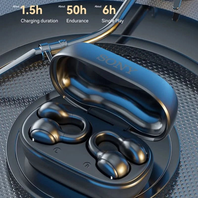 Sony Wireless Earbuds Bluetooth Headset Charging Noise Reduction Earphones Bone Conduction Headphones Cable Sport With Mic free