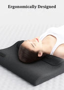 Heating Vibration Neck Massager Electric Cervical Pillow Back Traction Relax Sleeping Shoulder Neck Trapezius Muscle Massager - M & M Global
