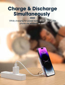 Slim Mini Wireless Magnetic Power Bank Fast Charger Stand Portable External Battery For iPhone Samsung  for MagSage Powerbank