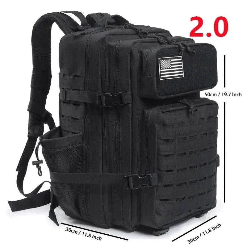 45L Tactical Backpack survival Hiking Backpacks Outdoor bags for women camping equipment back pack Witch Bottle Holder Rucksack - M & M Global