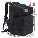 45L Tactical Backpack survival Hiking Backpacks Outdoor bags for women camping equipment back pack Witch Bottle Holder Rucksack - M & M Global