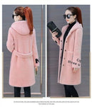 Ladies Lamb Velvet Jacket Autumn Winter Style Versatile Medium Length Spring Fashionable Windbreaker New Women's Clothing