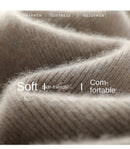 Autumn And Winter Knitted Pullover High-Neck Sweater, High-Elasticity, Fashionable And Comfortable Long-Sleeved Women's TopRY128
