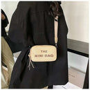 2025 New Small Square Bag Fashion Letter Pattern Chic Hobo Bag Trend PU Women Shoulder Bag Adjustable Strap Satchel Designer Bag - M & M Global